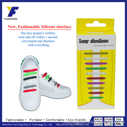 No Tie Shoelaces For Kids Silicone Shoe Laces